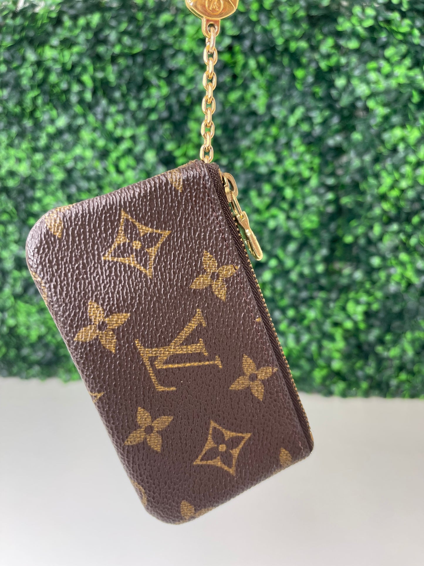 Preowned Louis Vuitton Monogram Key Cles Coin Pouch