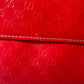 Gucci GG Heart Patent Leather Long Wallet