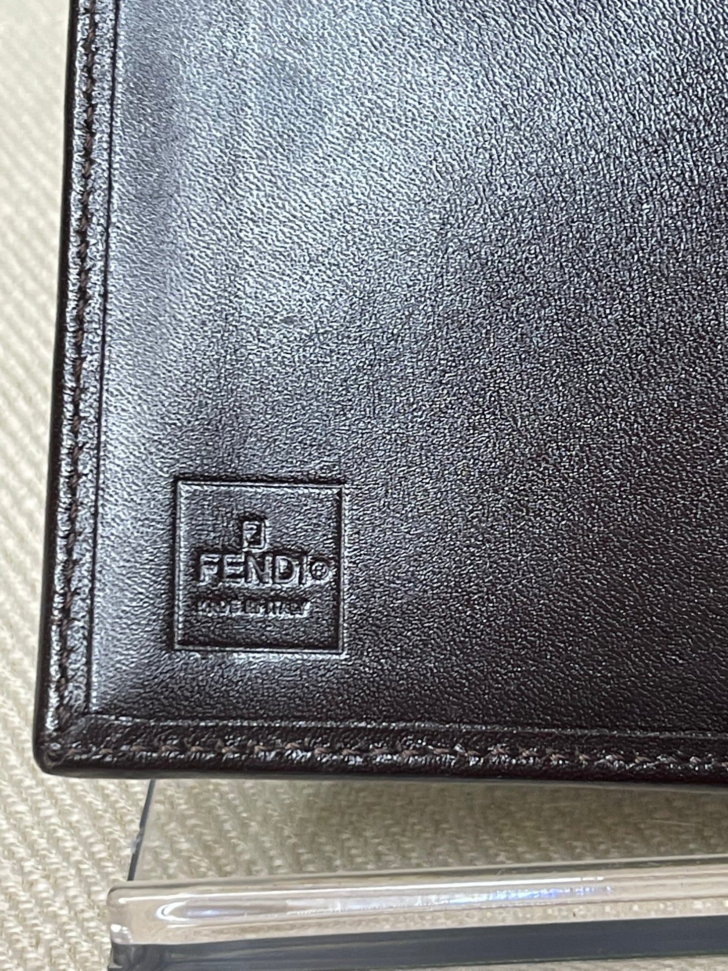 Fendi Vintage Zucca Agenda Cover