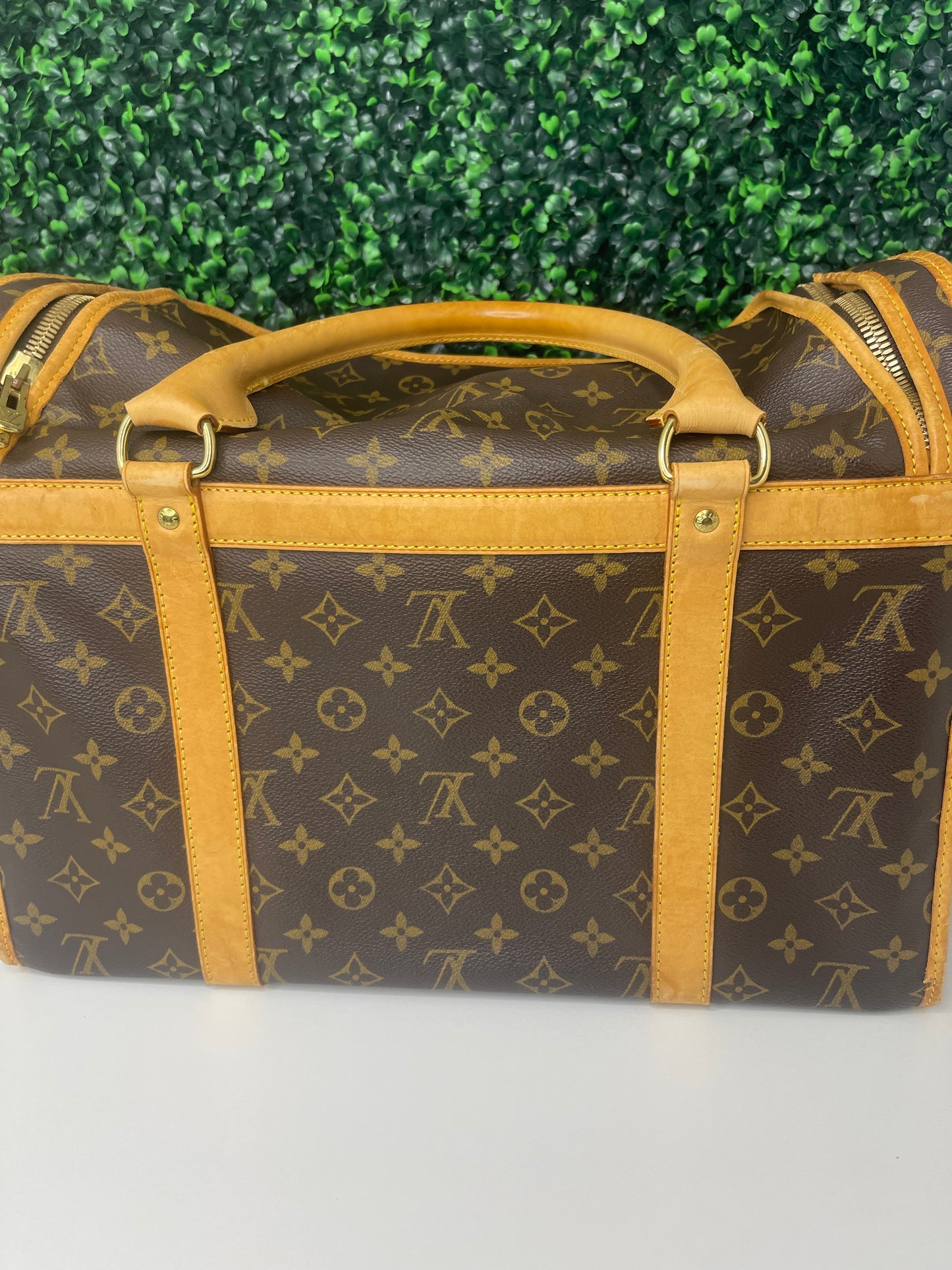 Preowned Louis Vuitton Monogram Sac Chien 40 Pet Carrier