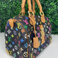 Louis Vuitton Black Multicolor Speedy 30 (SP1014)