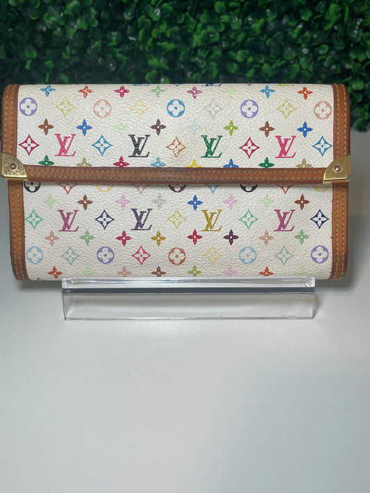 Louis Vuitton Multicolor Porte Tresor International Wallet