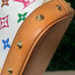 Louis Vuitton White Multicolor Alma PM