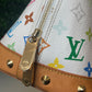 Louis Vuitton White Multicolor Alma PM