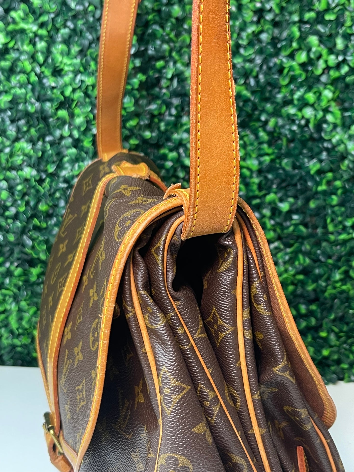 Louis Vuitton Monogram Saumur 35