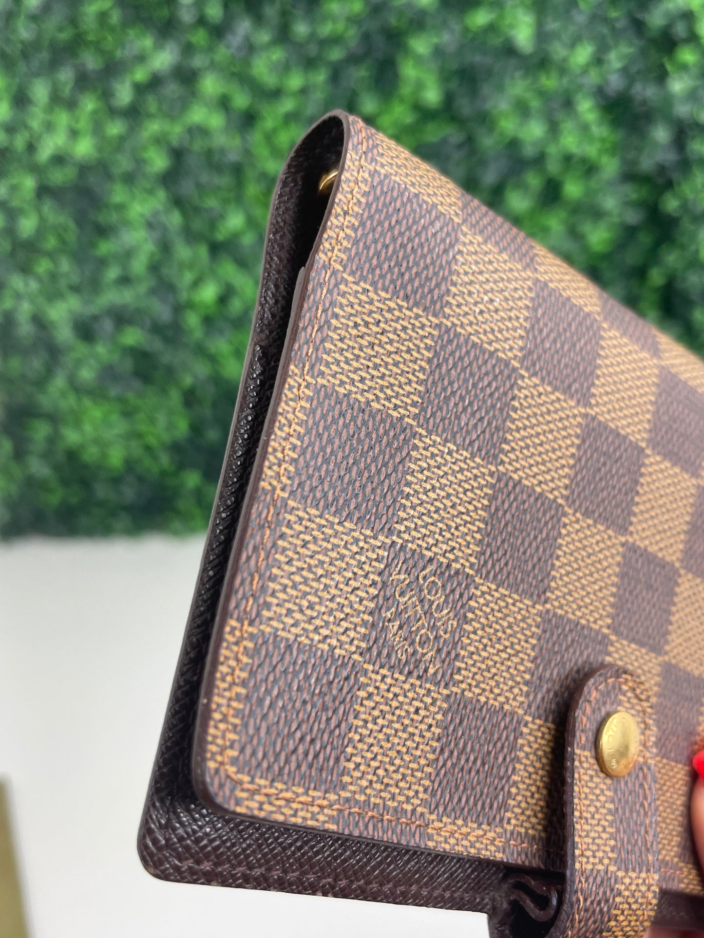 Louis Vuitton Damier Ebene Agenda PM