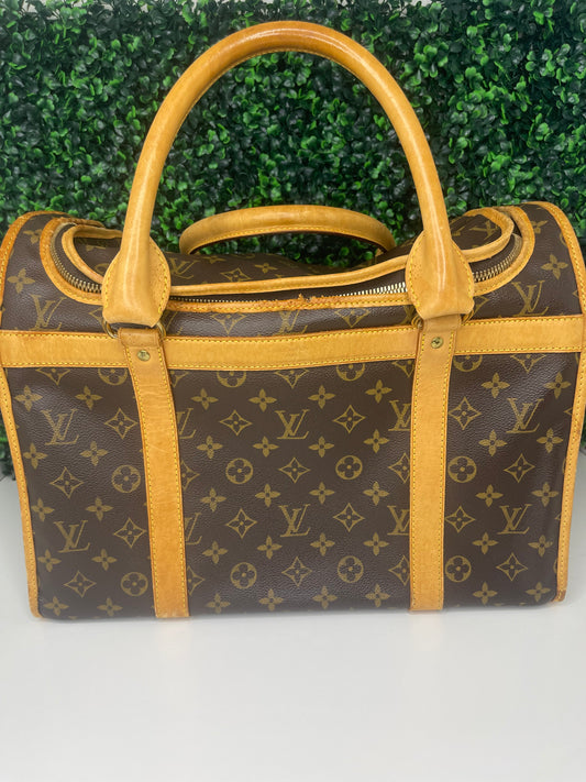 Preowned Louis Vuitton Monogram Sac Chien 40 Pet Carrier