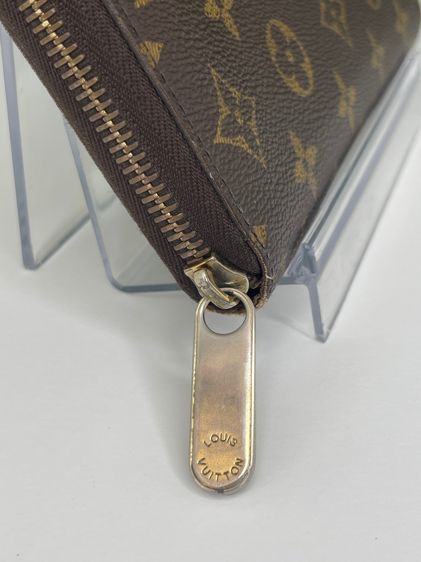 Preowned Louis Vuitton Monogram Zippy Long Wallet