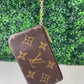 Preowned Louis Vuitton Monogram Key Cles Coin Pouch