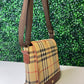 Burberry Nova Check Crossbody Shoulder Bag