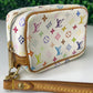 Preowned Louis Vuitton Wapity Multicolor Wristlet Case