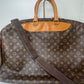 Louis Vuitton Monogram Alize Two Compartment Luggage Travel Bag