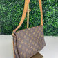 Louis Vuitton Musette Tango Handbag Monogram Canvas