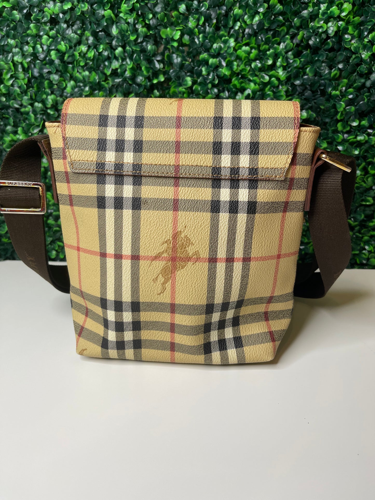 Burberry Nova Check Crossbody Shoulder Bag