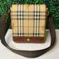 Burberry Nova Check Crossbody Shoulder Bag