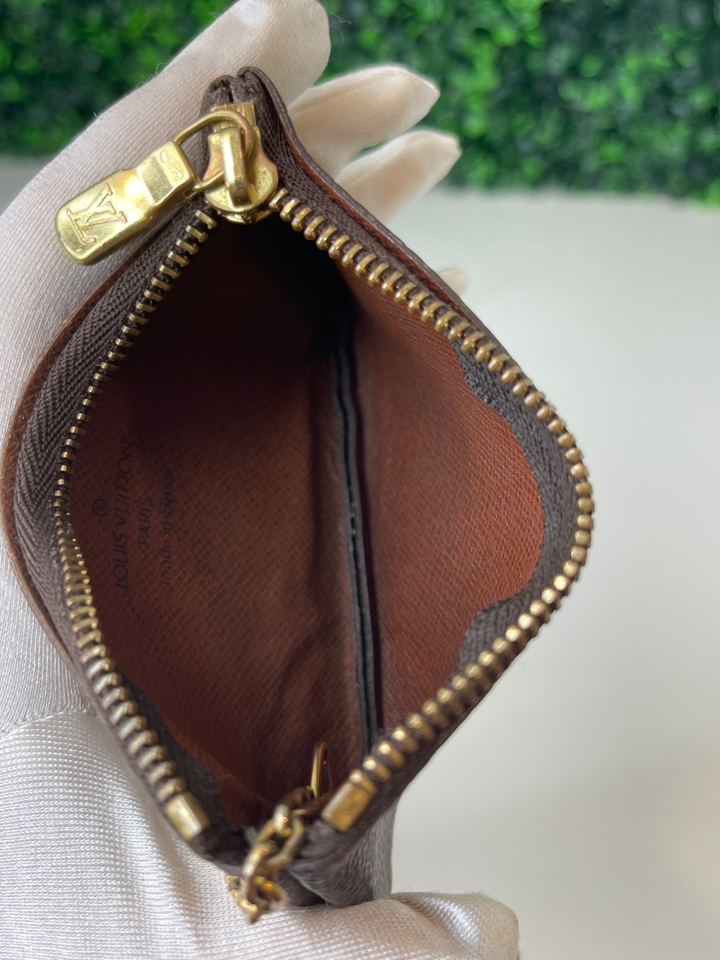 Preowned Louis Vuitton Monogram Key Cles Coin Pouch