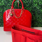 Louis Vuitton Red Vernis Alma PM