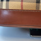 Burberry Coated Canvas Nova Check Handbag