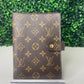 Preowned Louis Vuitton Monogram Agenda MM Medium