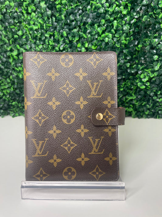 Preowned Louis Vuitton Monogram Agenda MM Medium