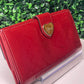 Gucci GG Heart Patent Leather Long Wallet