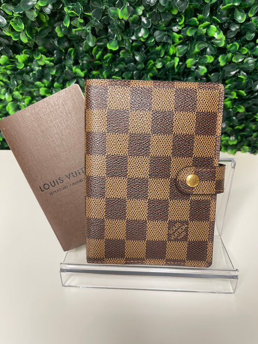 Louis Vuitton Damier Ebene Agenda PM