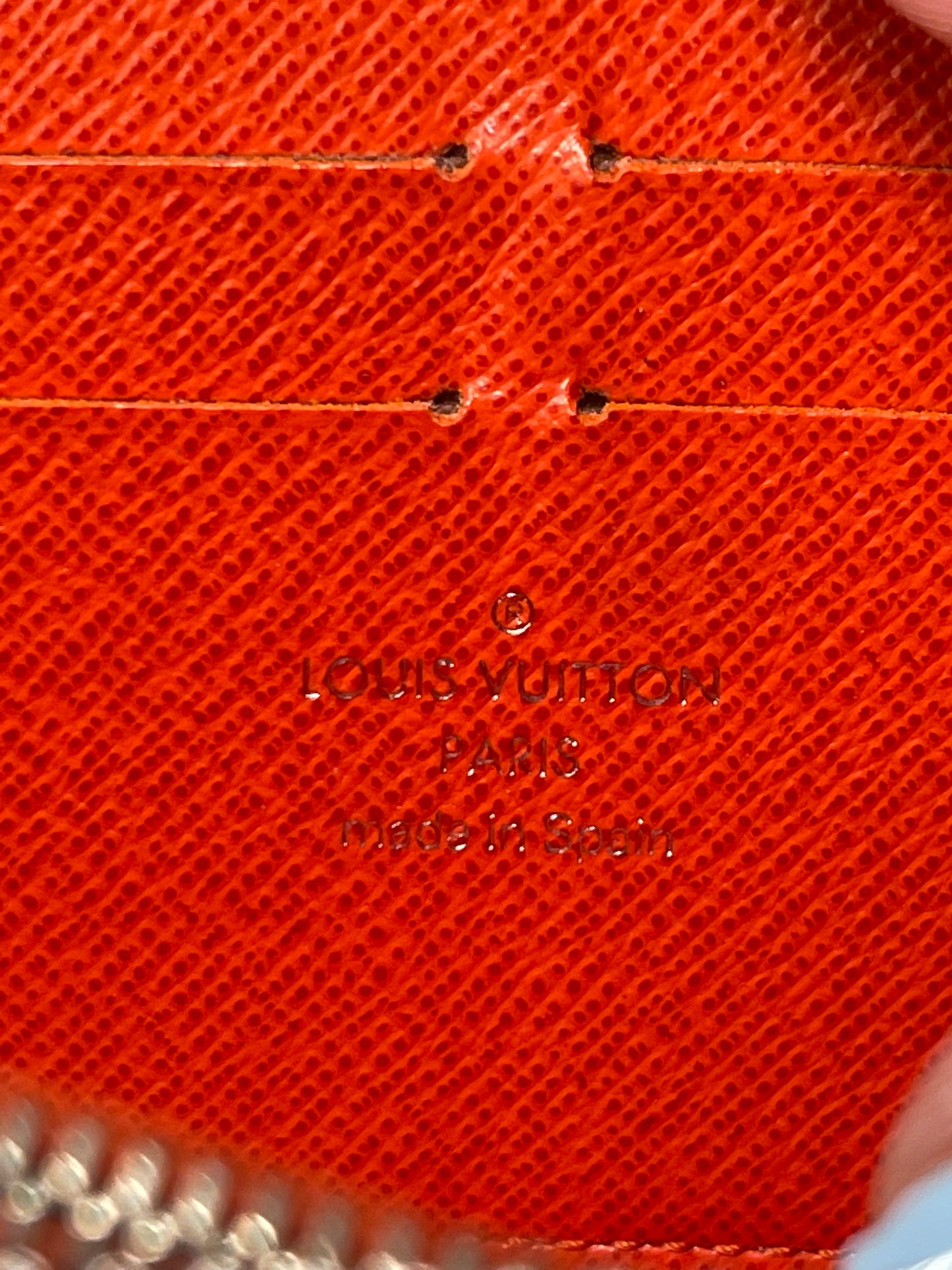 Louis Vuitton Epi Leather Zippy Long Wallet