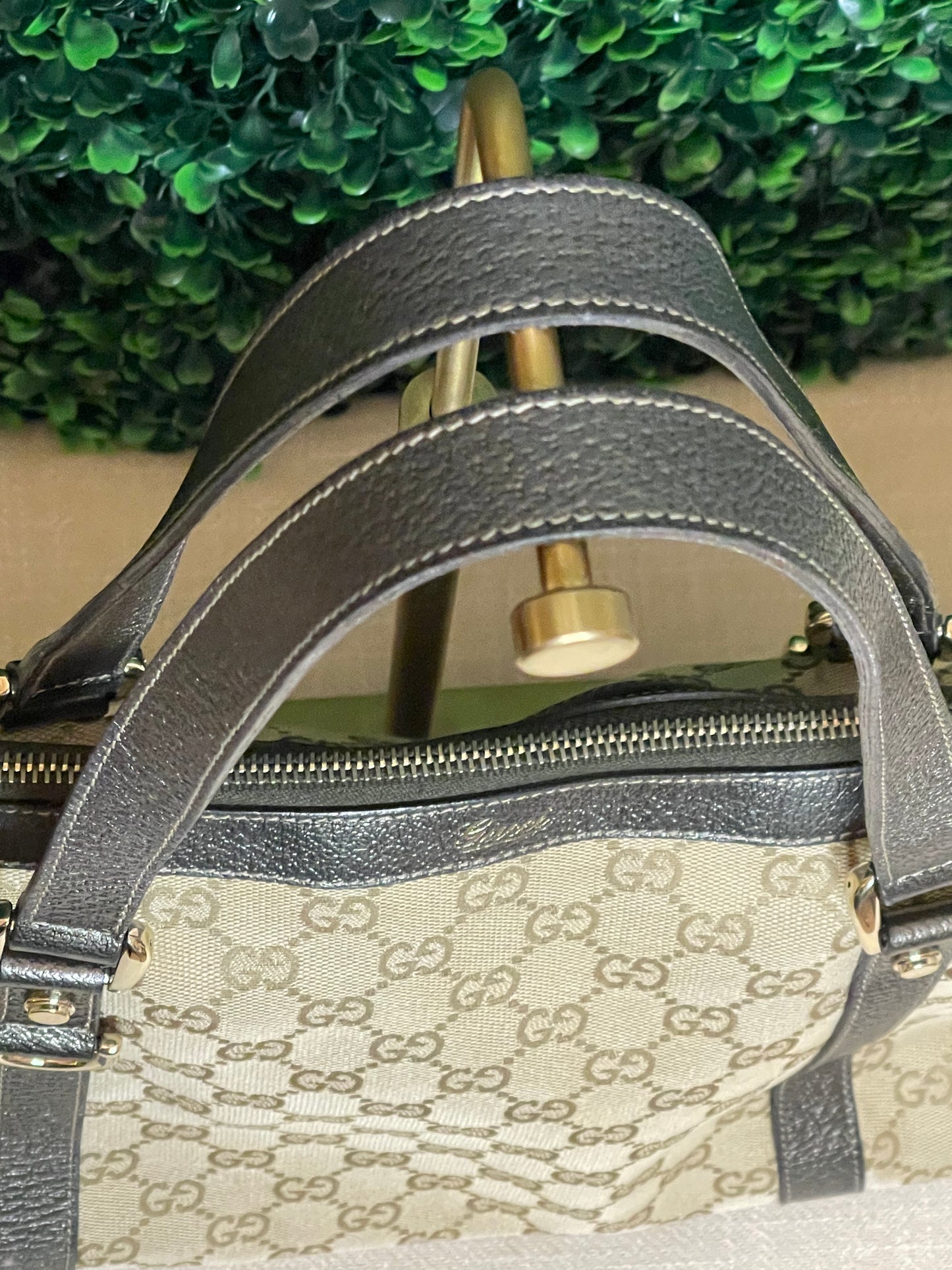 Gucci Monogram Medium Abbey Tote