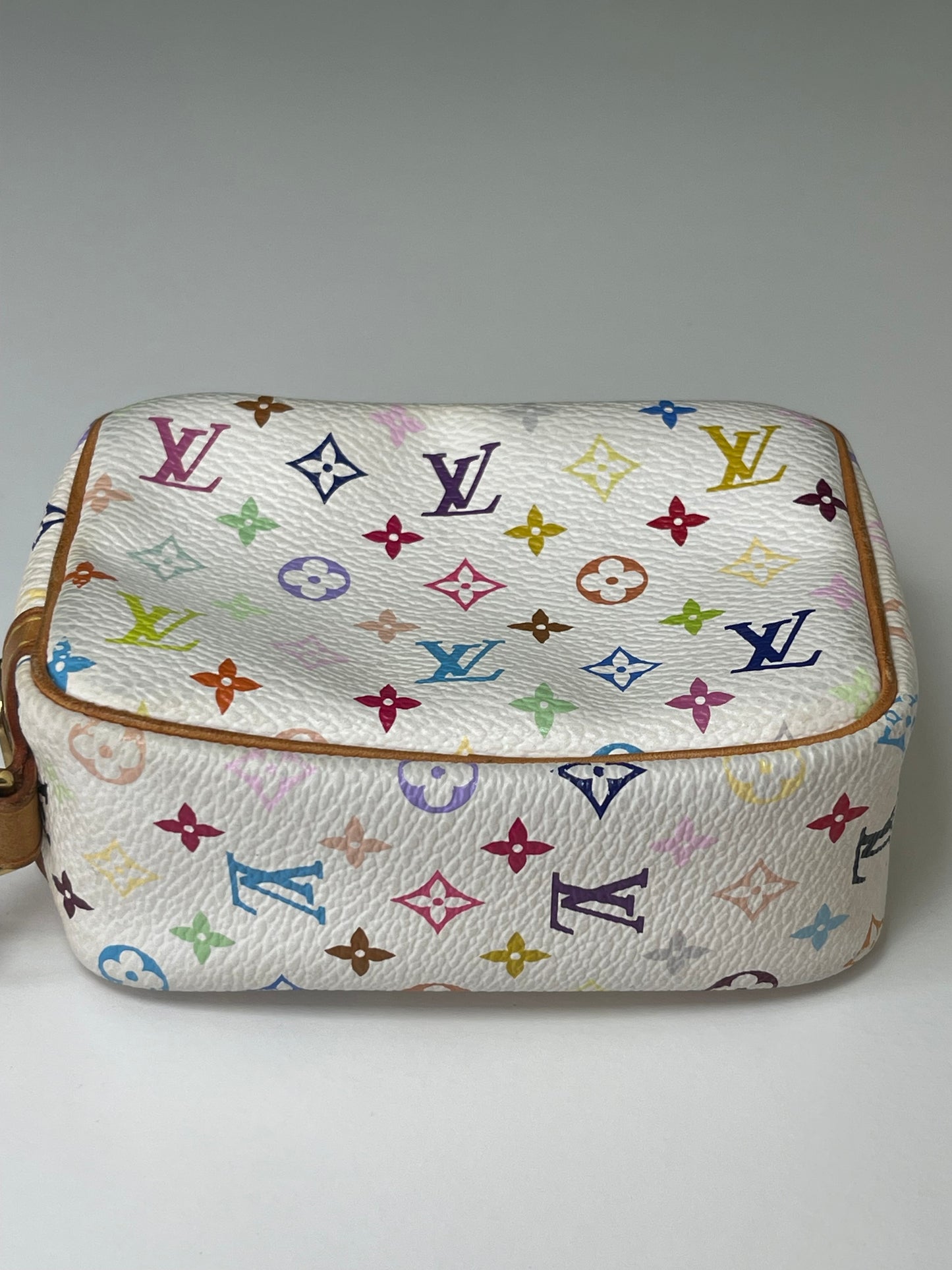 Preowned Louis Vuitton Wapity Multicolor Wristlet Case