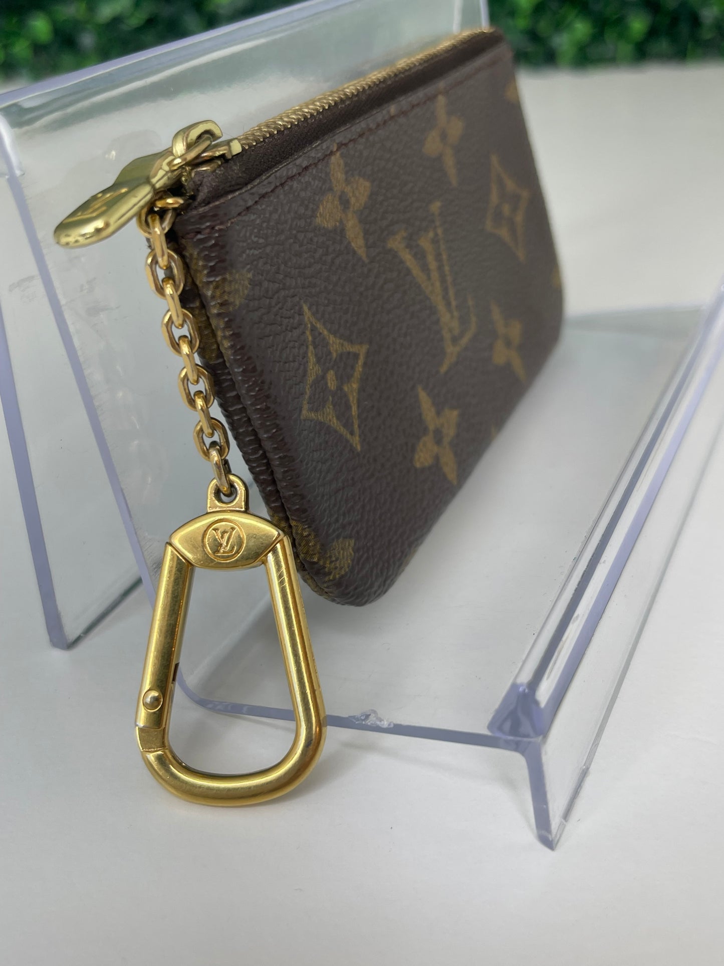 Preowned Louis Vuitton Monogram Key Cles Coin Pouch