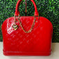 Louis Vuitton Red Vernis Alma PM