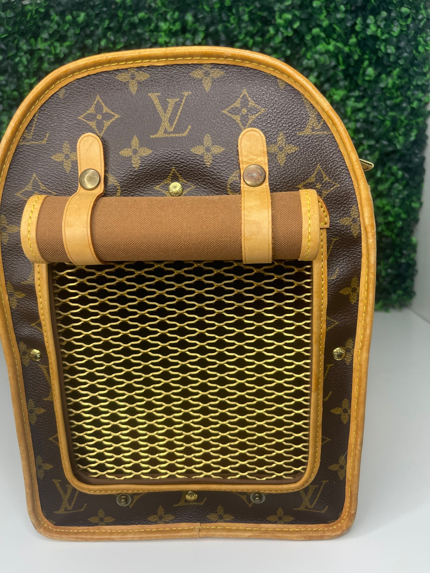 Preowned Louis Vuitton Monogram Sac Chien 40 Pet Carrier