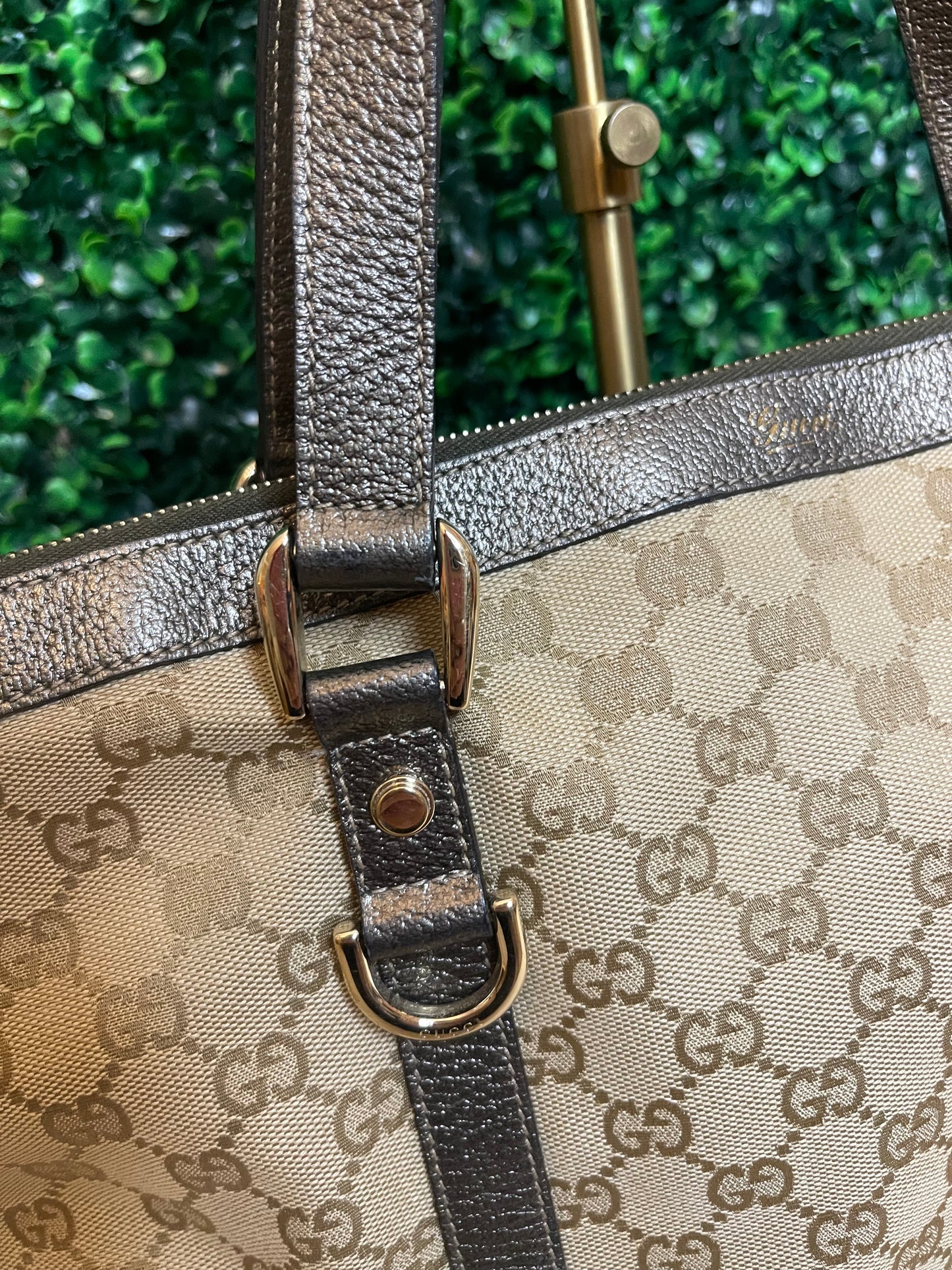 Gucci Monogram Medium Abbey Tote