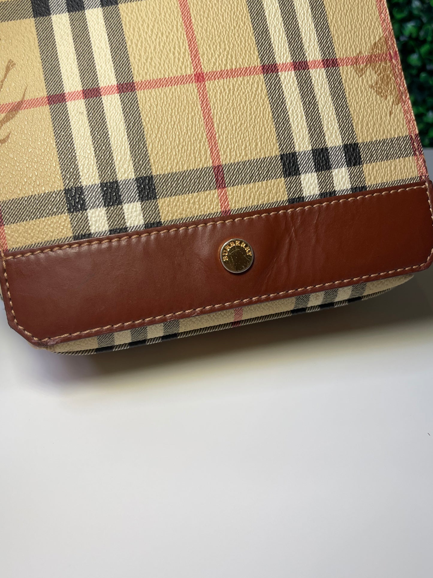 Burberry Nova Check Crossbody Shoulder Bag