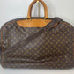 Louis Vuitton Monogram Alize Two Compartment Luggage Travel Bag