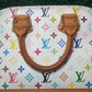 Louis Vuitton White Multicolor Alma PM