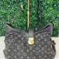 Preowned Louis Vuitton Black Denim Mahina