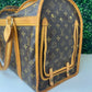 Monogram Sac Chien 40 Pet Carrier