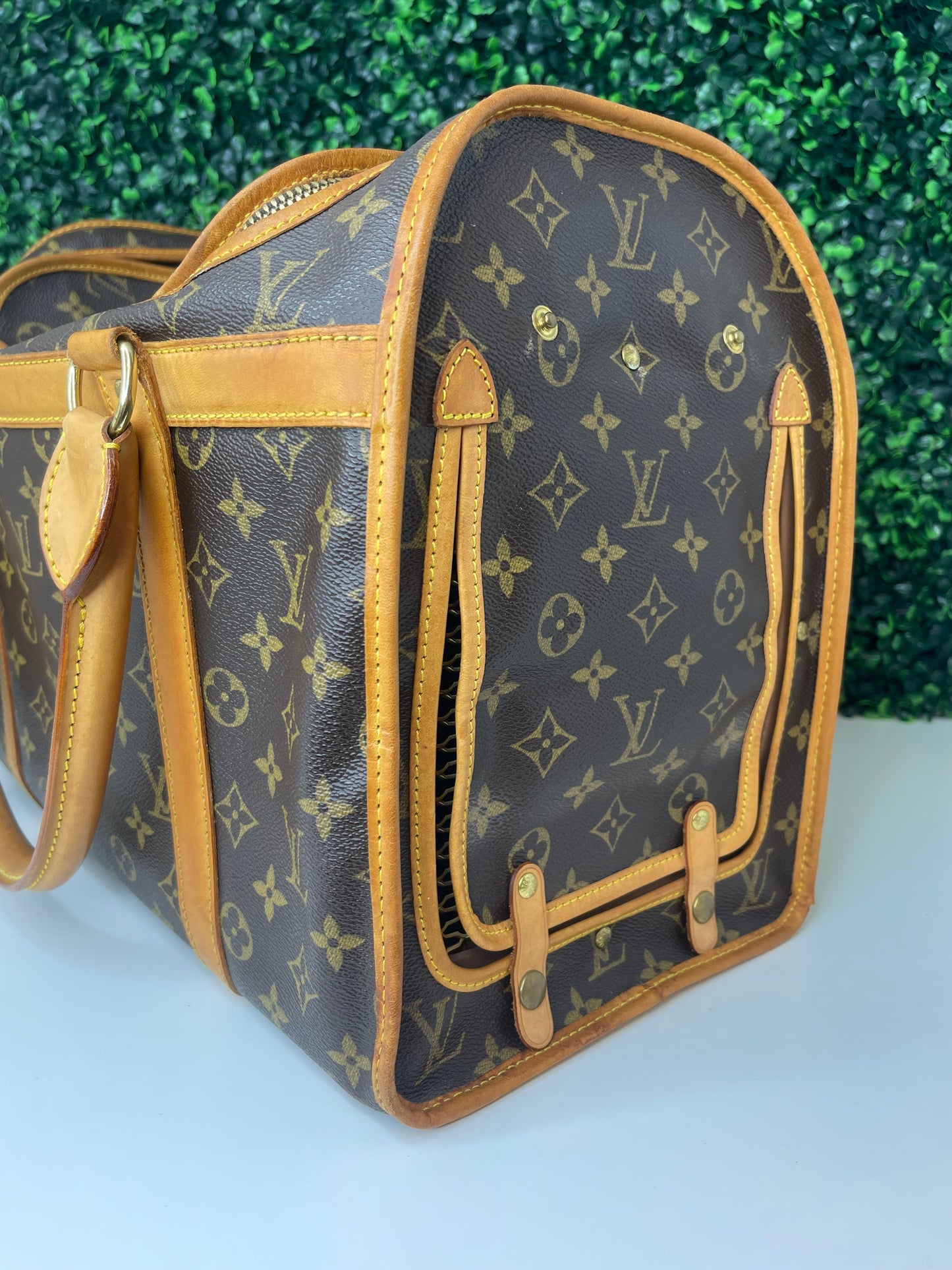 Monogram Sac Chien 40 Pet Carrier