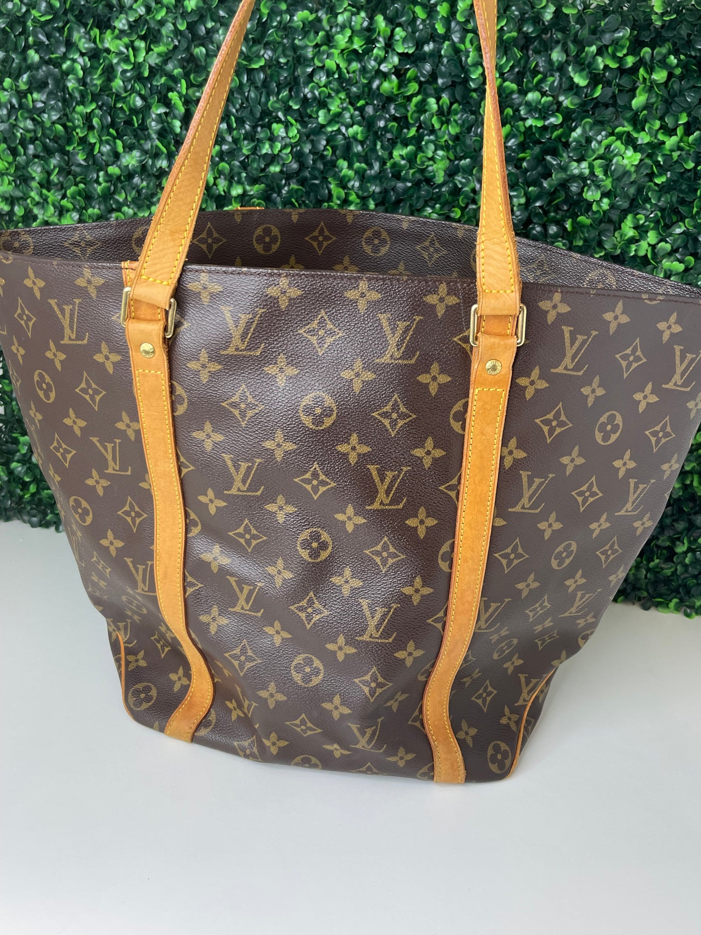 Louis Vuitton Monogram Sac Shopping Tote