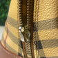 Burberry Coated Canvas Nova Check Handbag