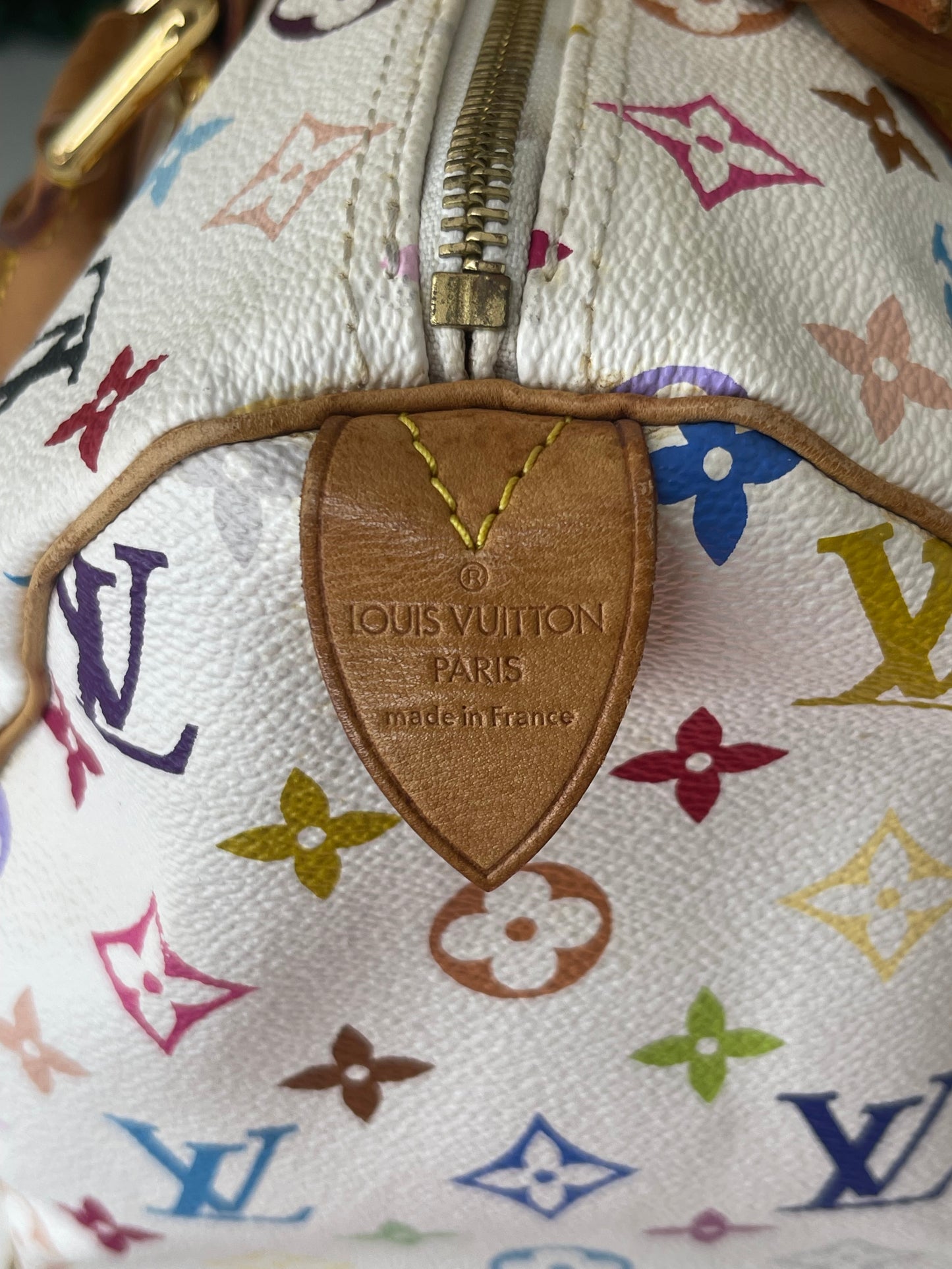 Preowned Louis Vuitton Multicolor Speedy 30