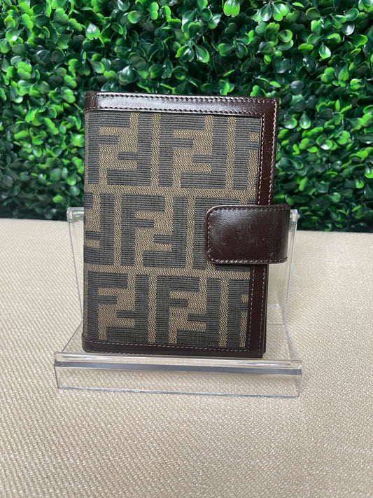 Fendi Vintage Zucca Agenda Cover