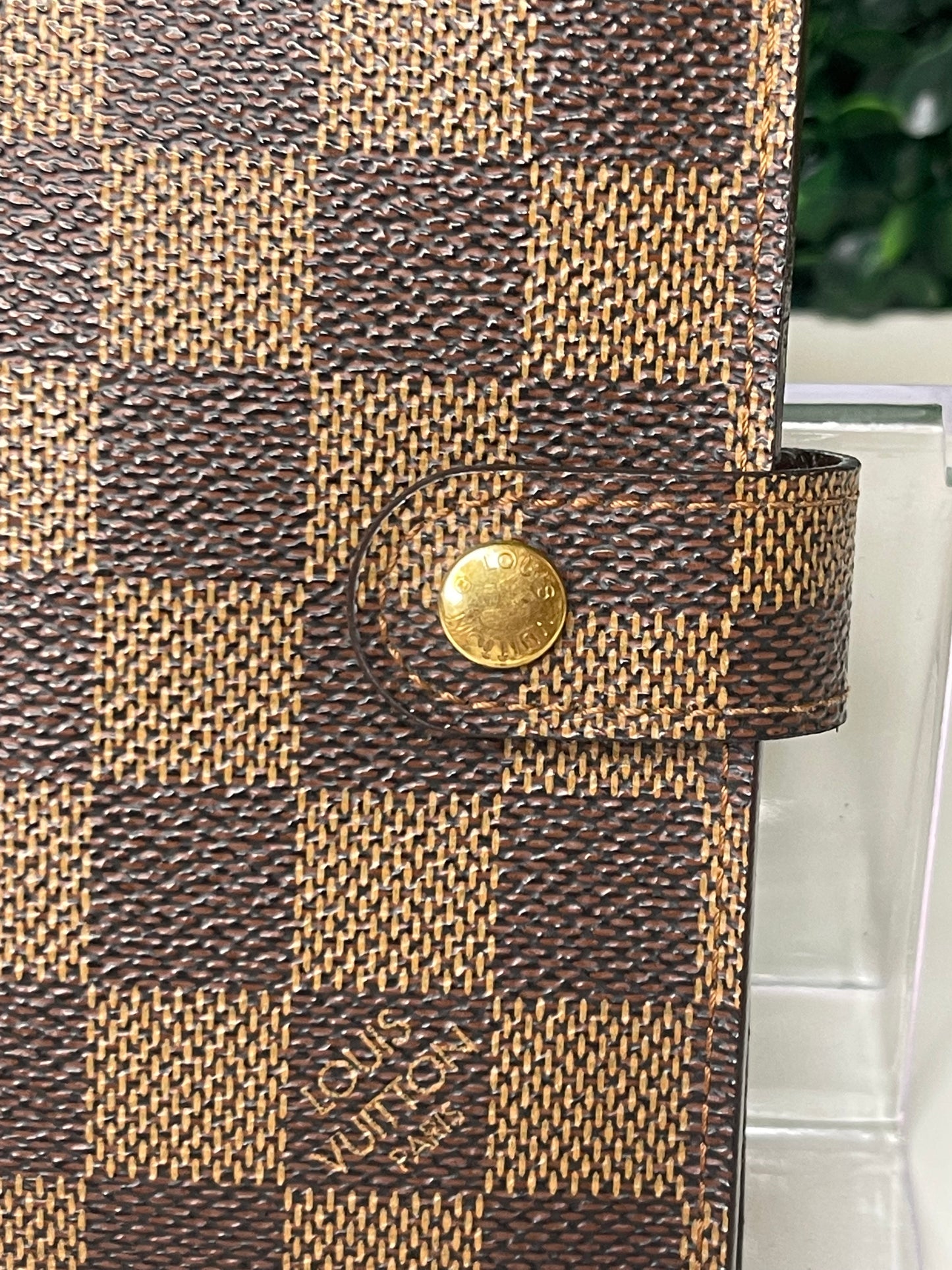 Louis Vuitton Damier Ebene Agenda PM