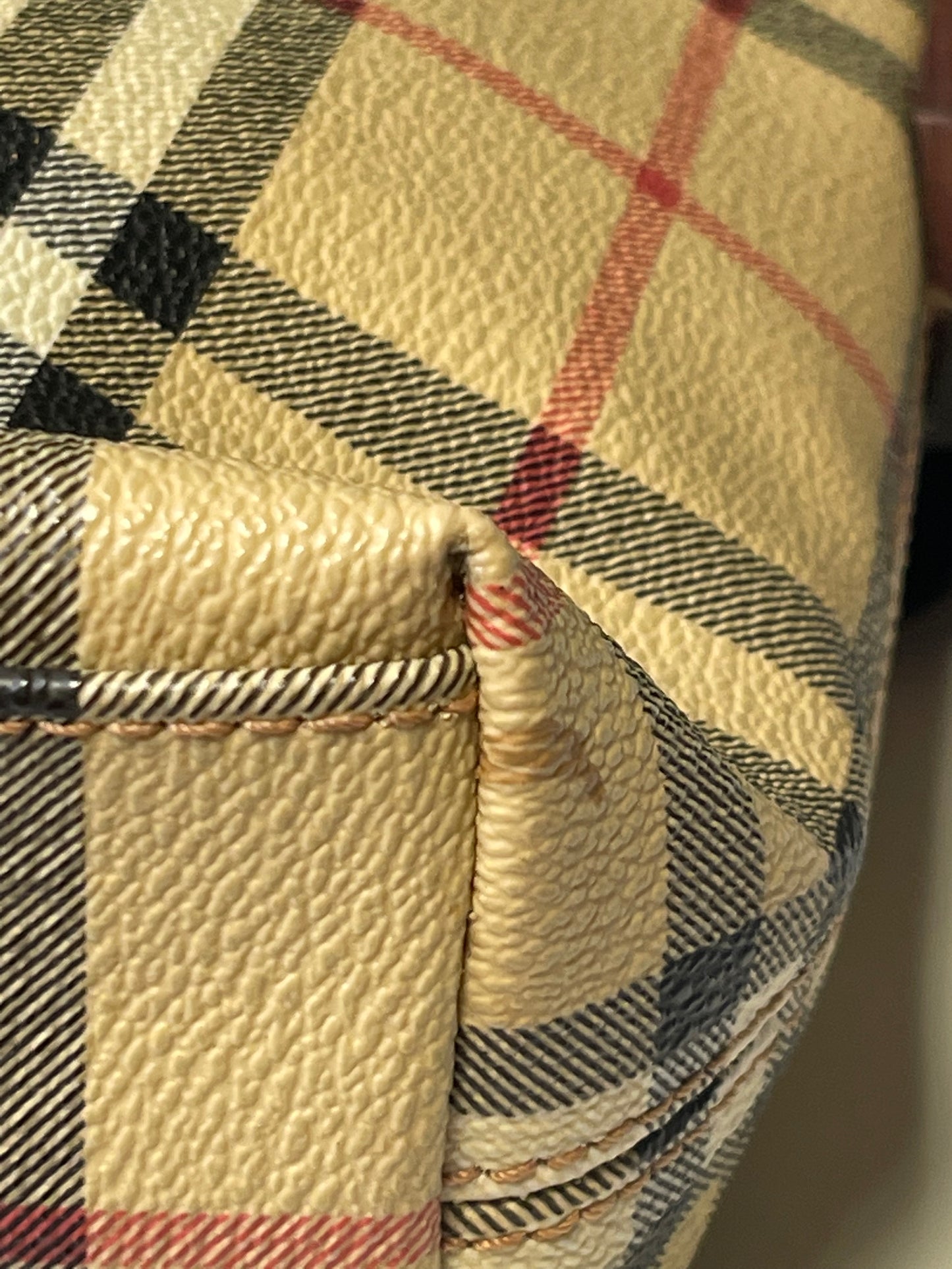 Burberry Nova Check Crossbody Shoulder Bag