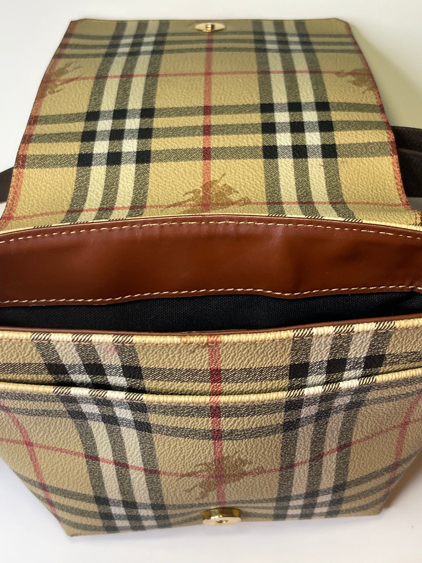 Burberry Nova Check Crossbody Shoulder Bag