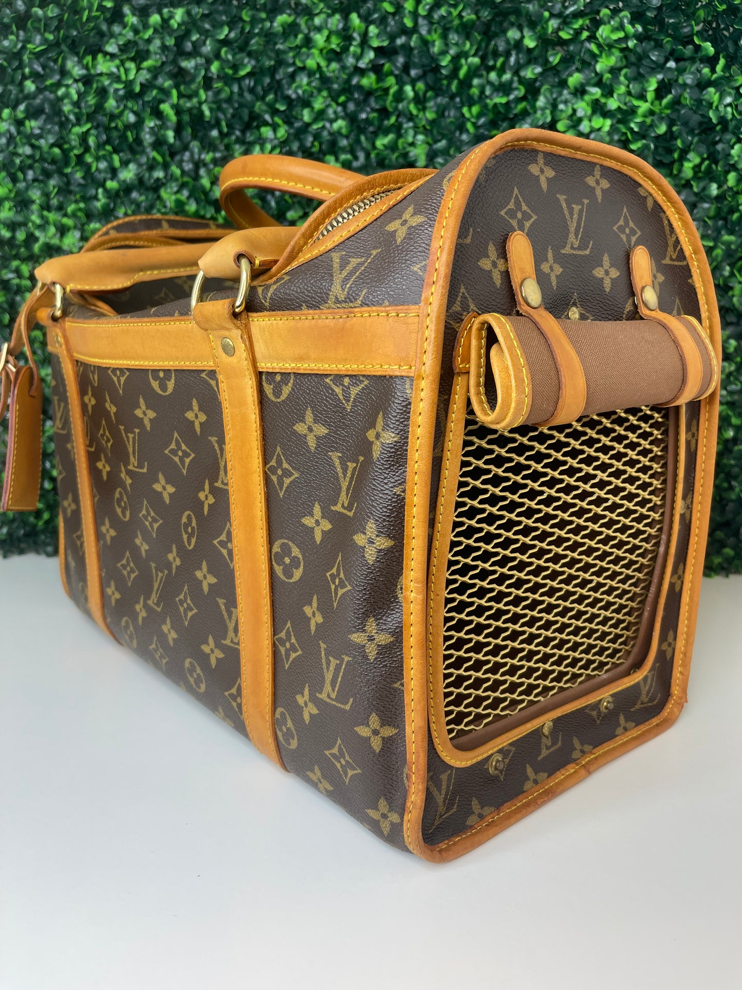 Monogram Sac Chien 40 Pet Carrier