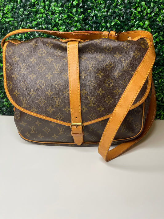 Louis Vuitton Monogram Saumur 35