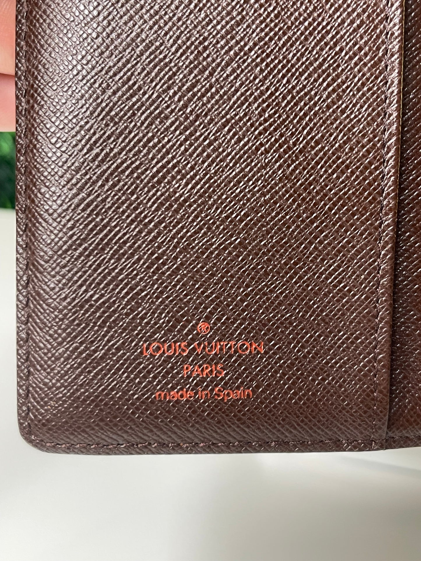 Louis Vuitton Damier Ebene Agenda PM