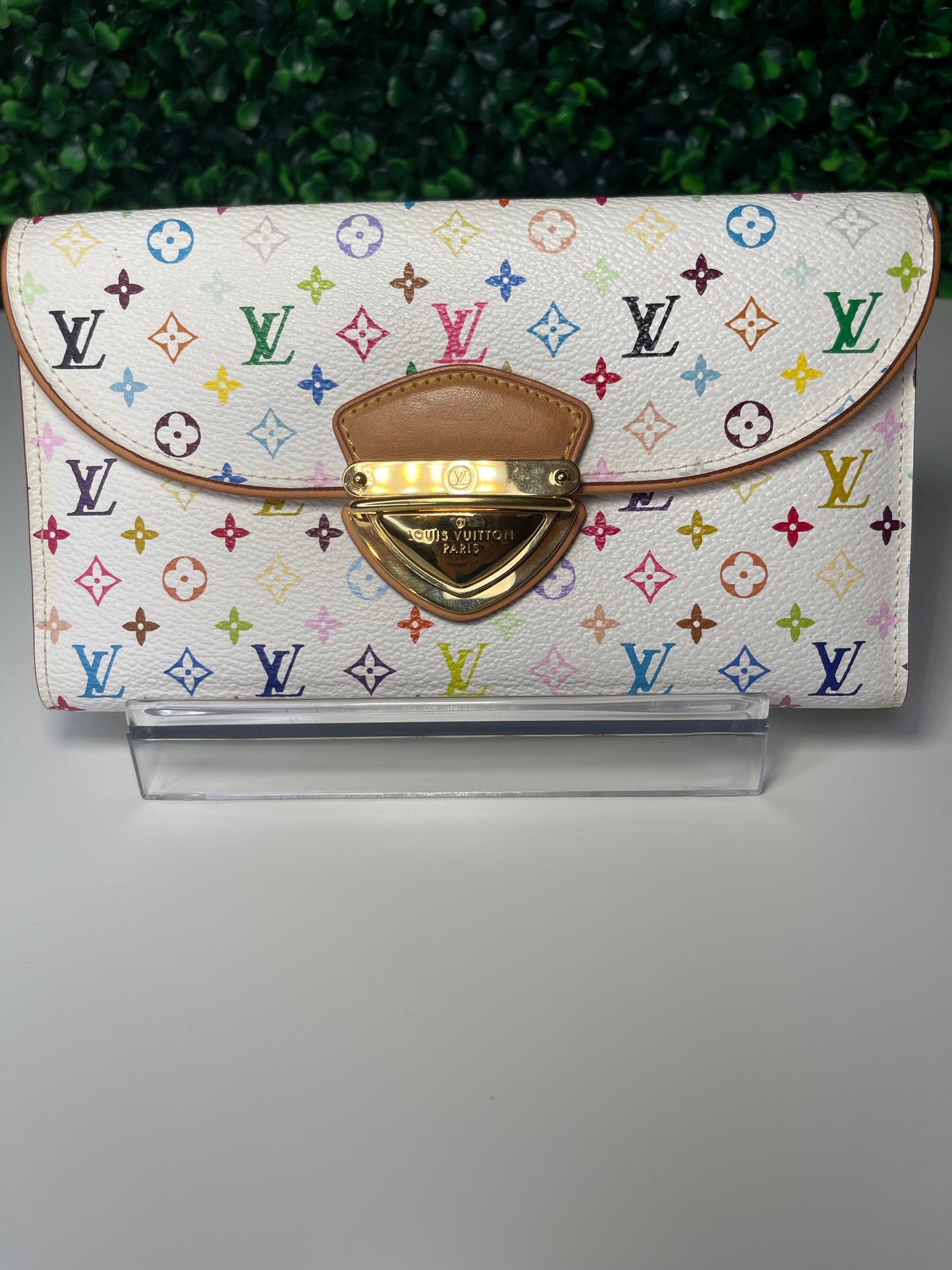 Limited edition Monogram Multicolor Eugenie Trifold Wallet